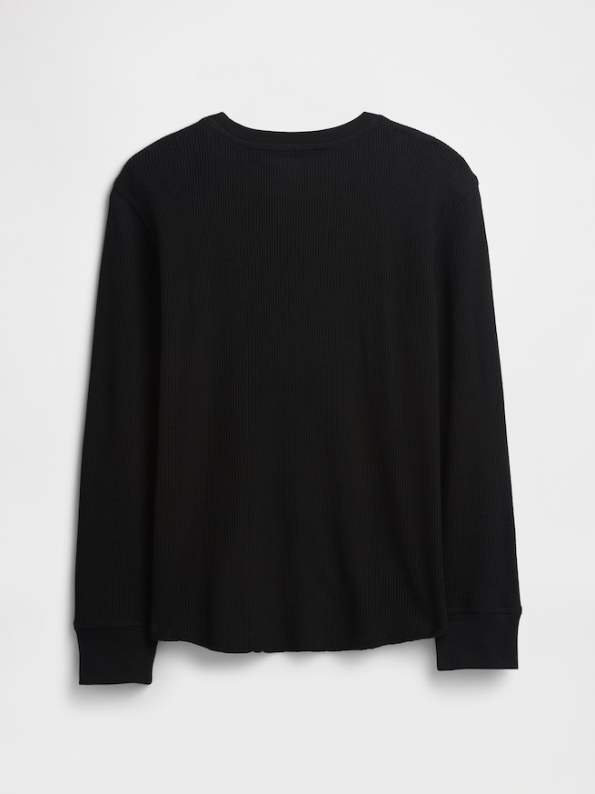 ワッフルニットTシャツ (キッズ)-1