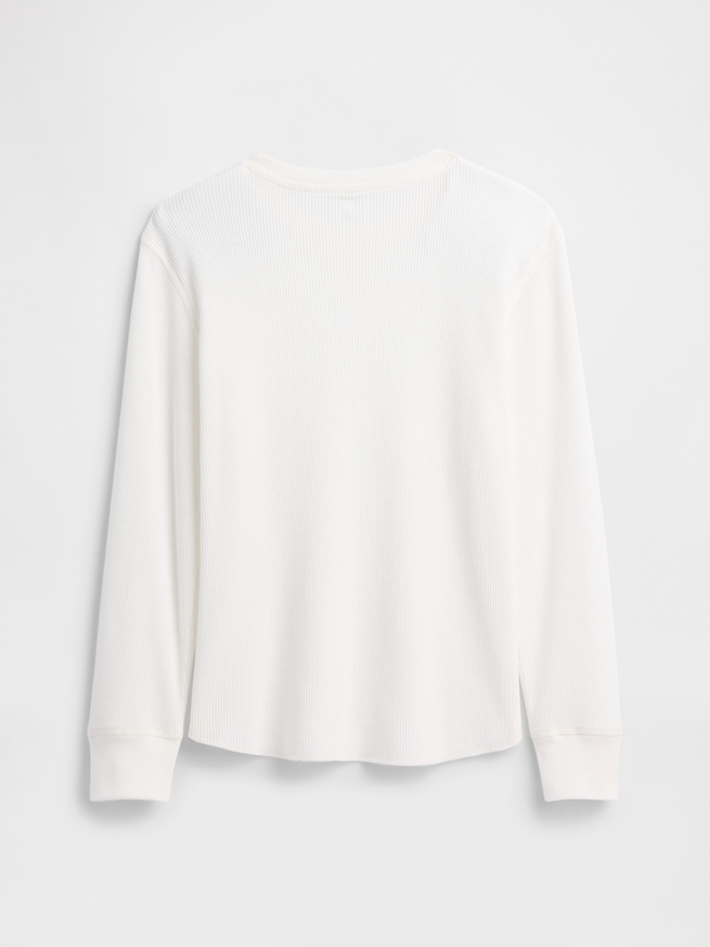 ワッフルニットTシャツ (キッズ)-1