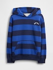 ラグビー ストライプ GAPロゴパーカー (キッズ)-1