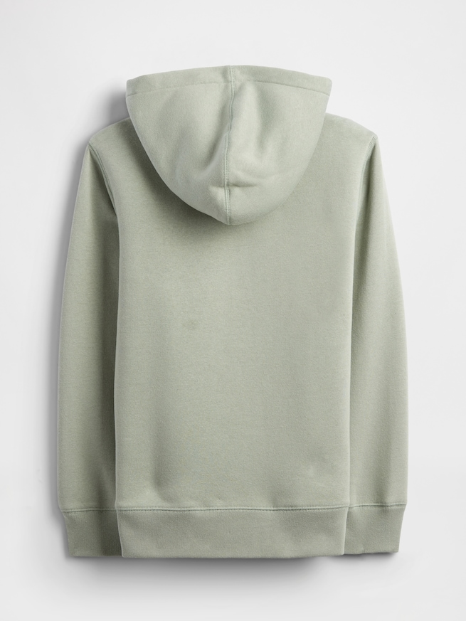 GAPロゴ 裏ボア ジップアップパーカー (キッズ)-1