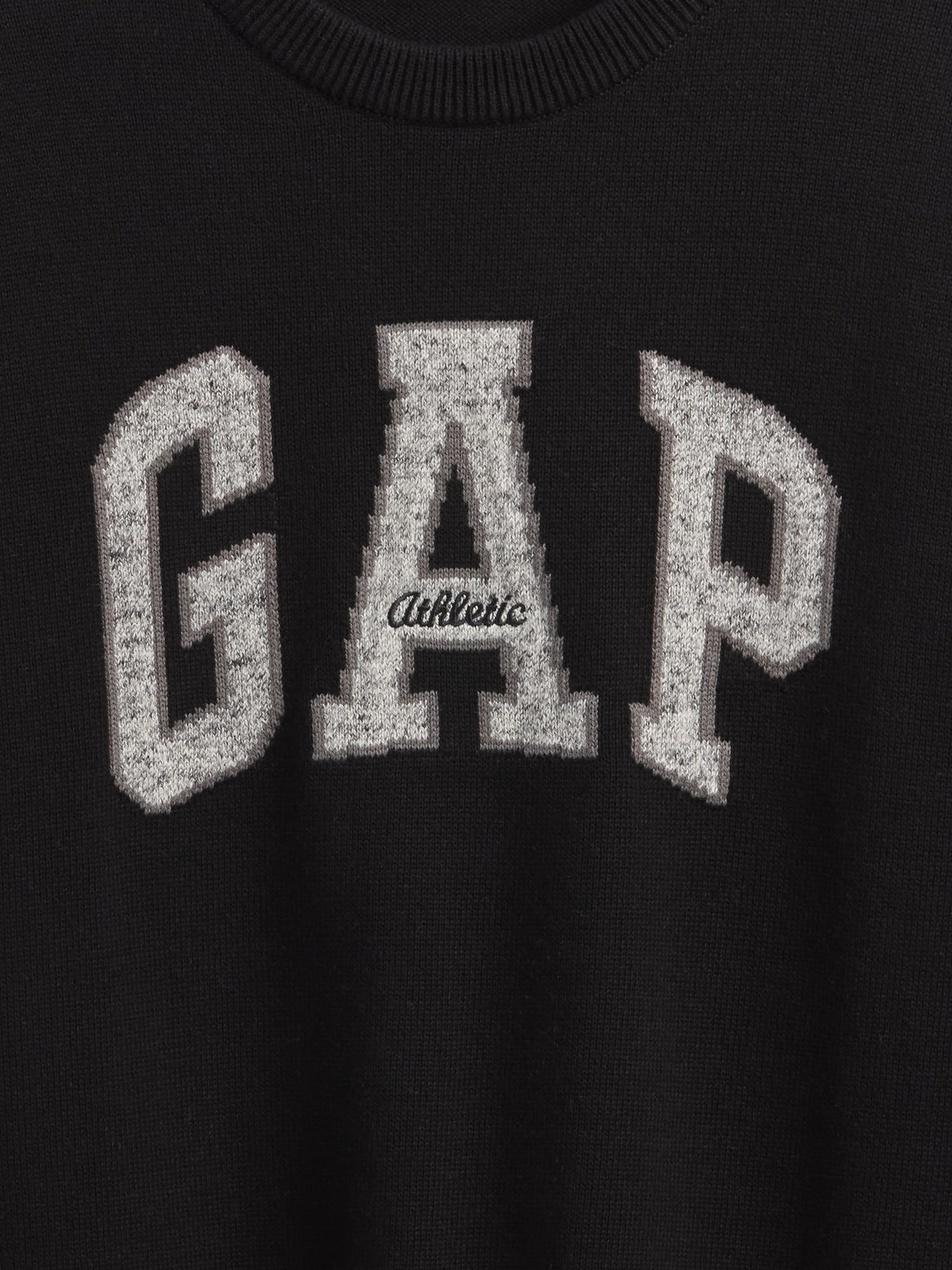 GAPロゴ インターシャ セーター (キッズ)-1