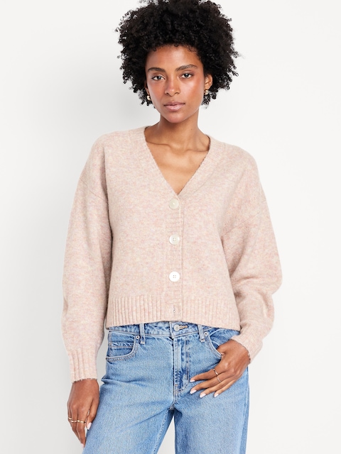 CARDIGAN DÉTENDU EN MÉLANGE DE LAINE