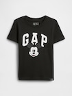 babyGap × ディズニー ミッキーマウス GAPロゴ Tシャツ-0