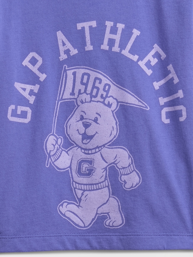 リラックスフィット グラフィック ロゴTシャツ (キッズ)-3