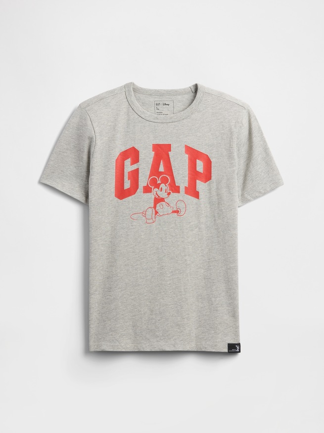 GapKids × ミッキーマウス GAPロゴTシャツ (キッズ)-0