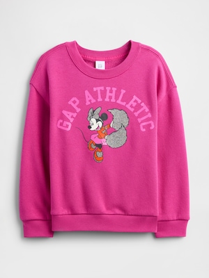 babyGap × ディズニー ミニーマウス グラフィック スウェットシャツ