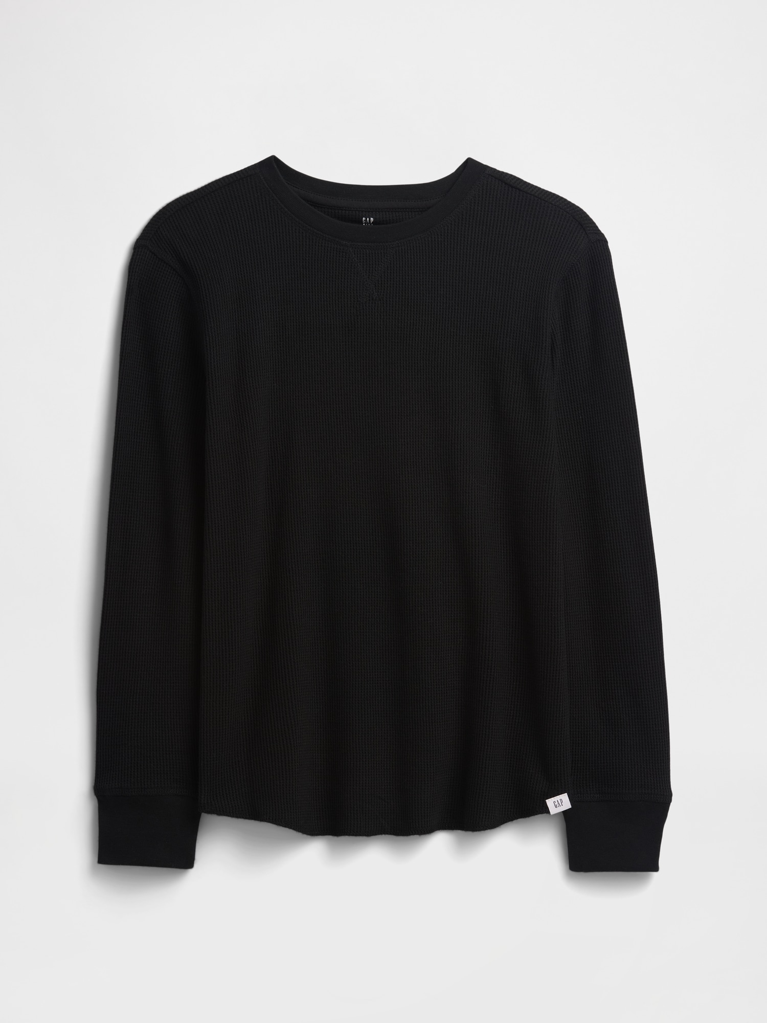 ワッフルニットTシャツ (キッズ)-0