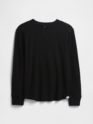 ワッフルニットTシャツ (キッズ)