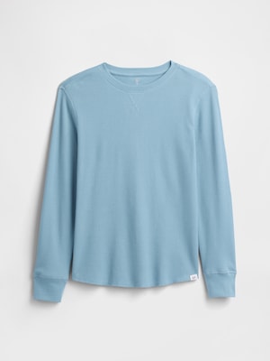 ワッフルニットTシャツ (キッズ)
