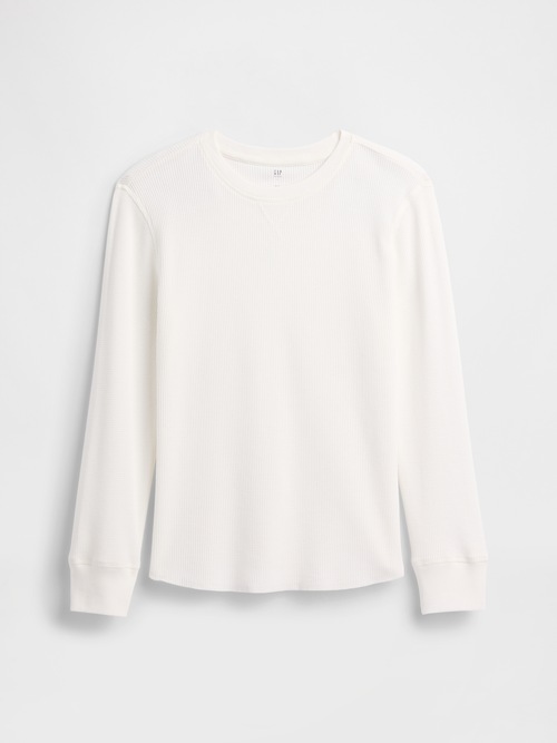 ワッフルニットTシャツ (キッズ)