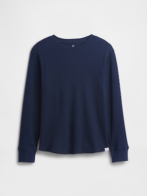 ワッフルニットTシャツ (キッズ)