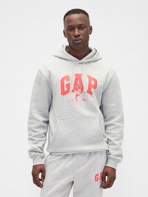 Gap × ディズニー リラックスフィット GAPロゴ パーカー