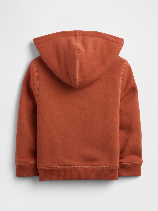 babyGap GAPロゴ ボア ジップアップパーカー-1