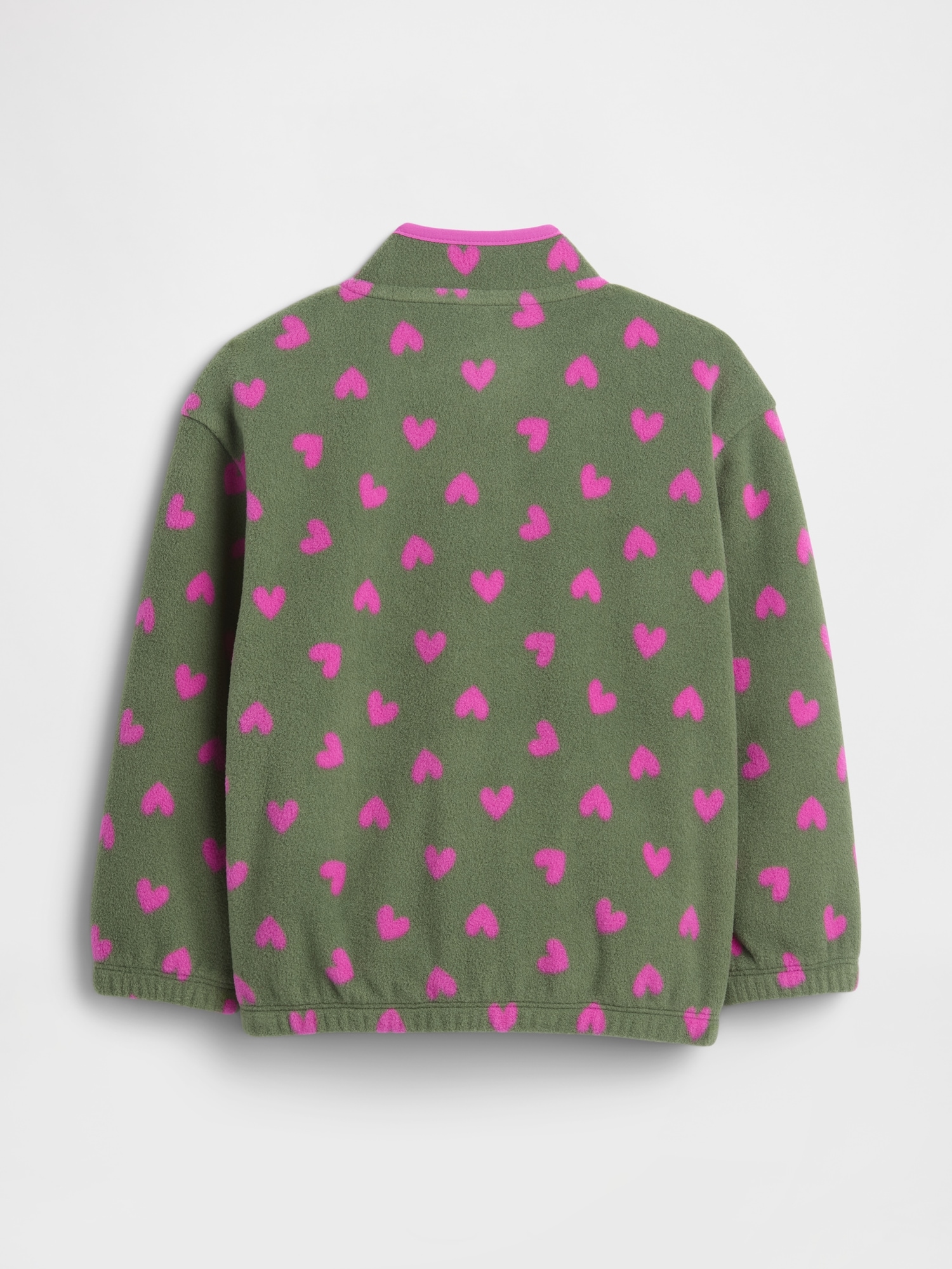 babyGap プリント フリース ジップアップ スウェットシャツ-1
