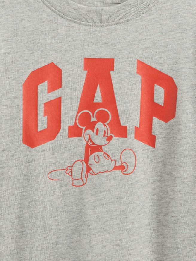babyGap × ディズニー ミッキーマウス GAPロゴ Tシャツ-2