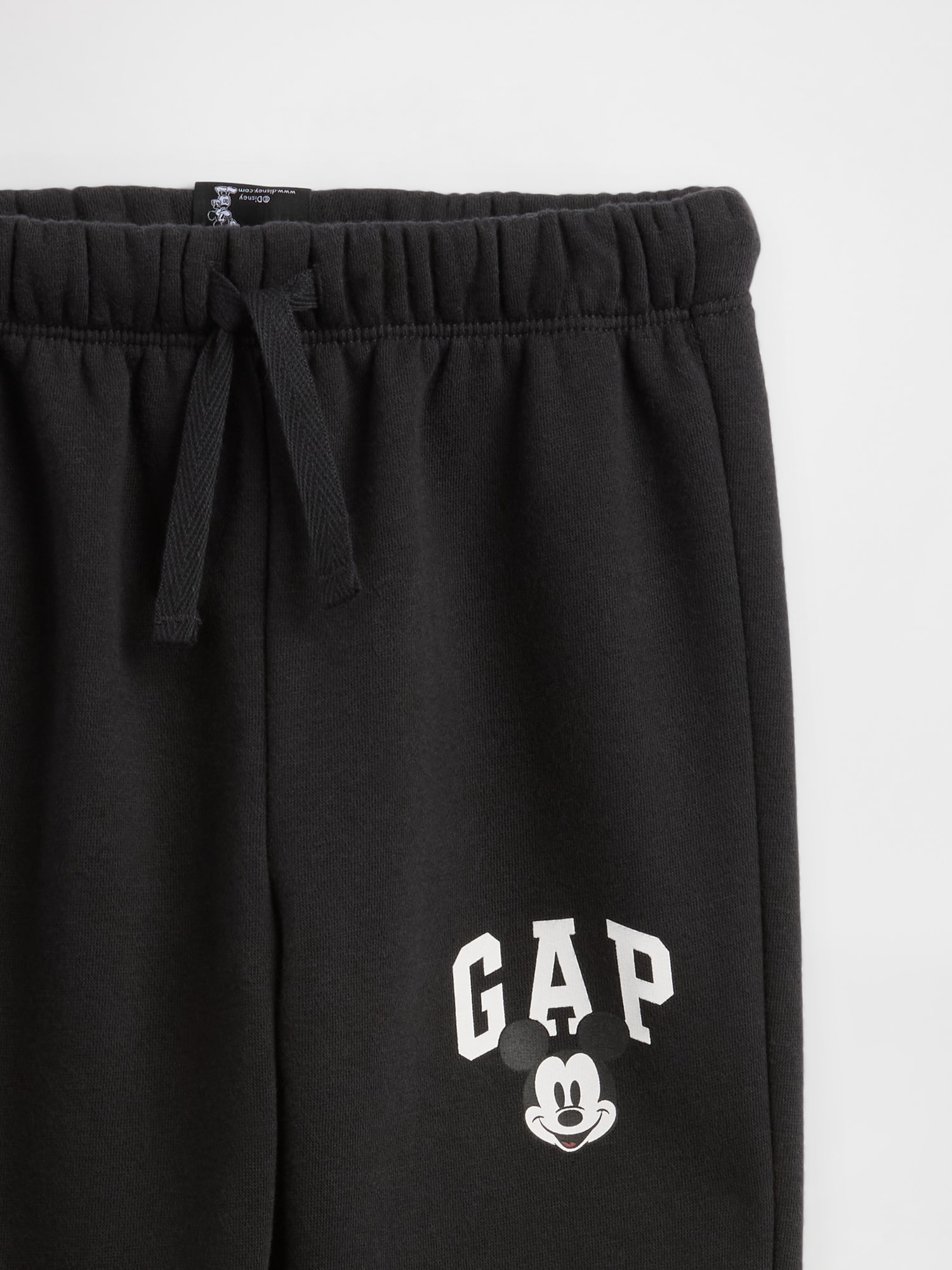 babyGap × ディズニー ミッキーマウス リラックスフィット GAPロゴ プルオンジョガーパンツ-2