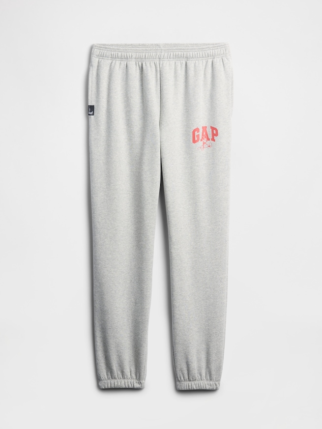 Gap × ディズニー リラックスフィット GAPロゴ ジョガーパンツ-3