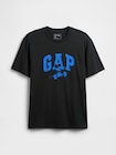 Gap × ディズニー エブリディ ソフト リラックス GAPロゴ Tシャツ-3