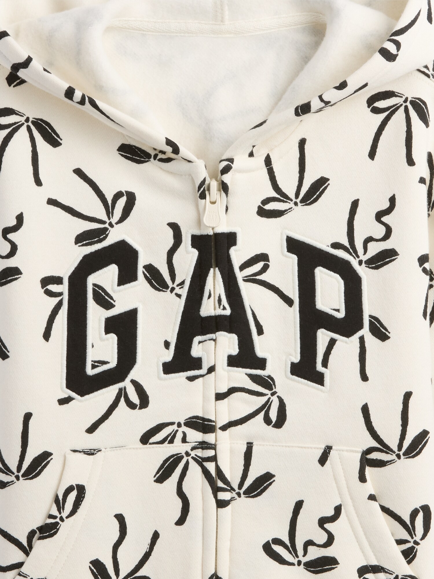 babyGap GAPロゴ ジップアップパーカー-2