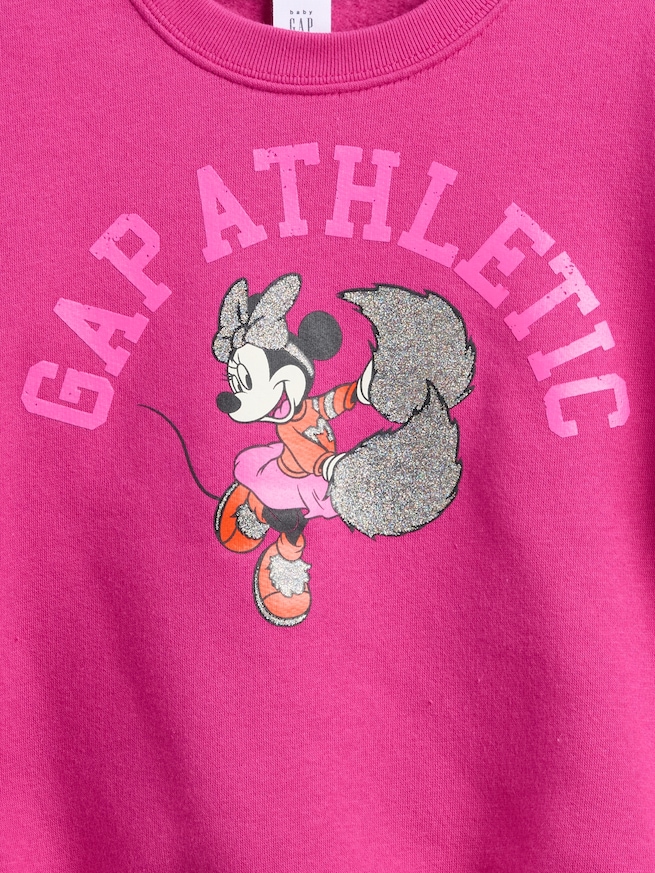 babyGap × ディズニー ミニーマウス グラフィック スウェットシャツ-2