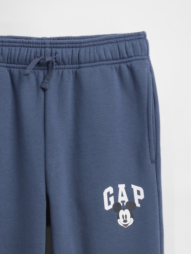 GapKids &times; ディズニー ミッキーマウス リラックスフィット GAPロゴ ジョガーパンツ-2