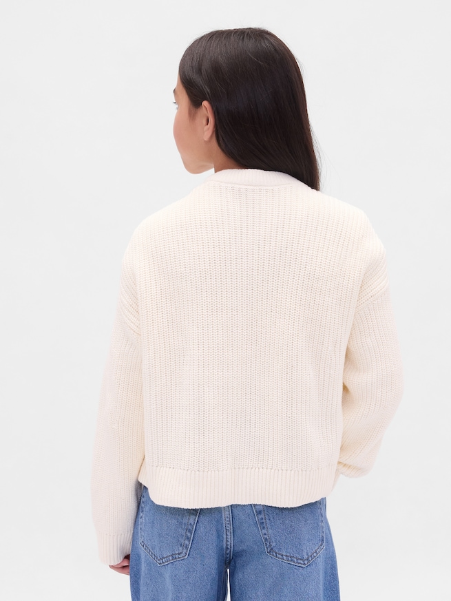 オーバーサイズ カーディガン (キッズ)-2