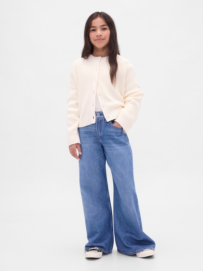 オーバーサイズ カーディガン (キッズ)-3