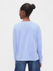 GapKids オーバーサイズ グラフィックTシャツ (キッズ)-2