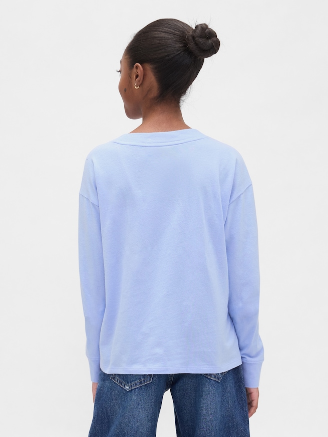 GapKids オーバーサイズ グラフィックTシャツ (キッズ)-2