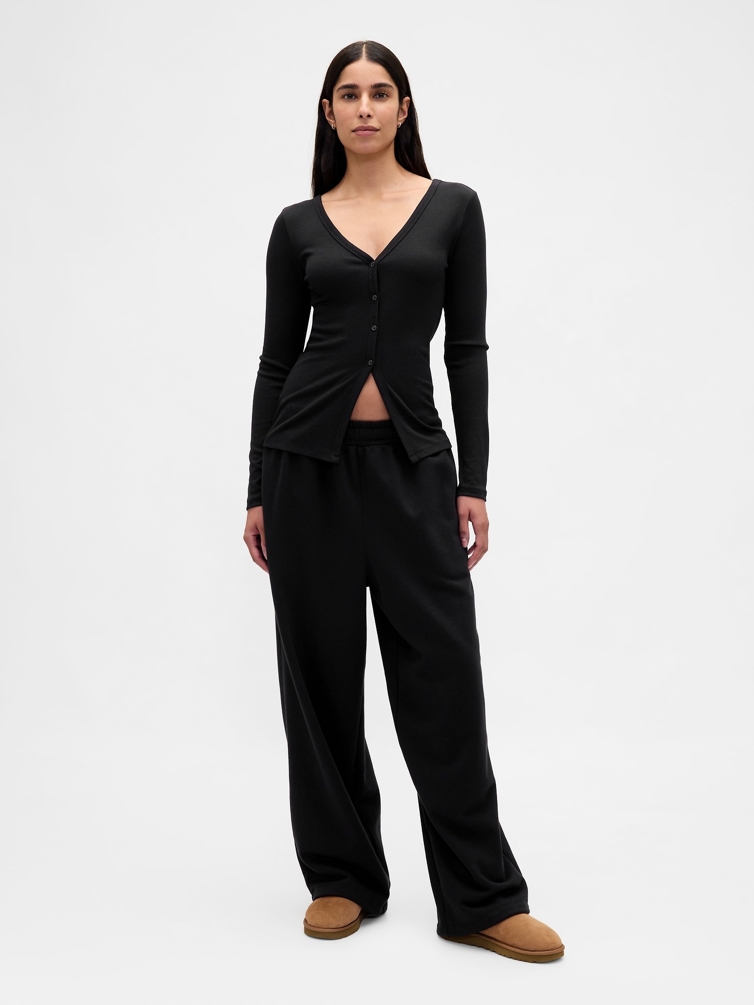 Mini Rib PJ Cardigan