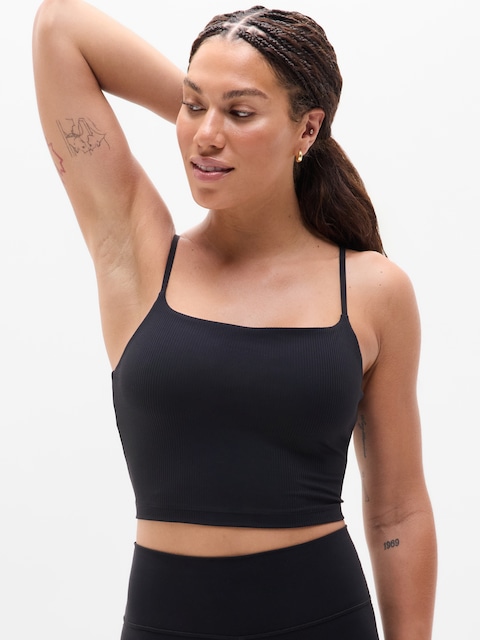 Transcend Rib Crop Bra
