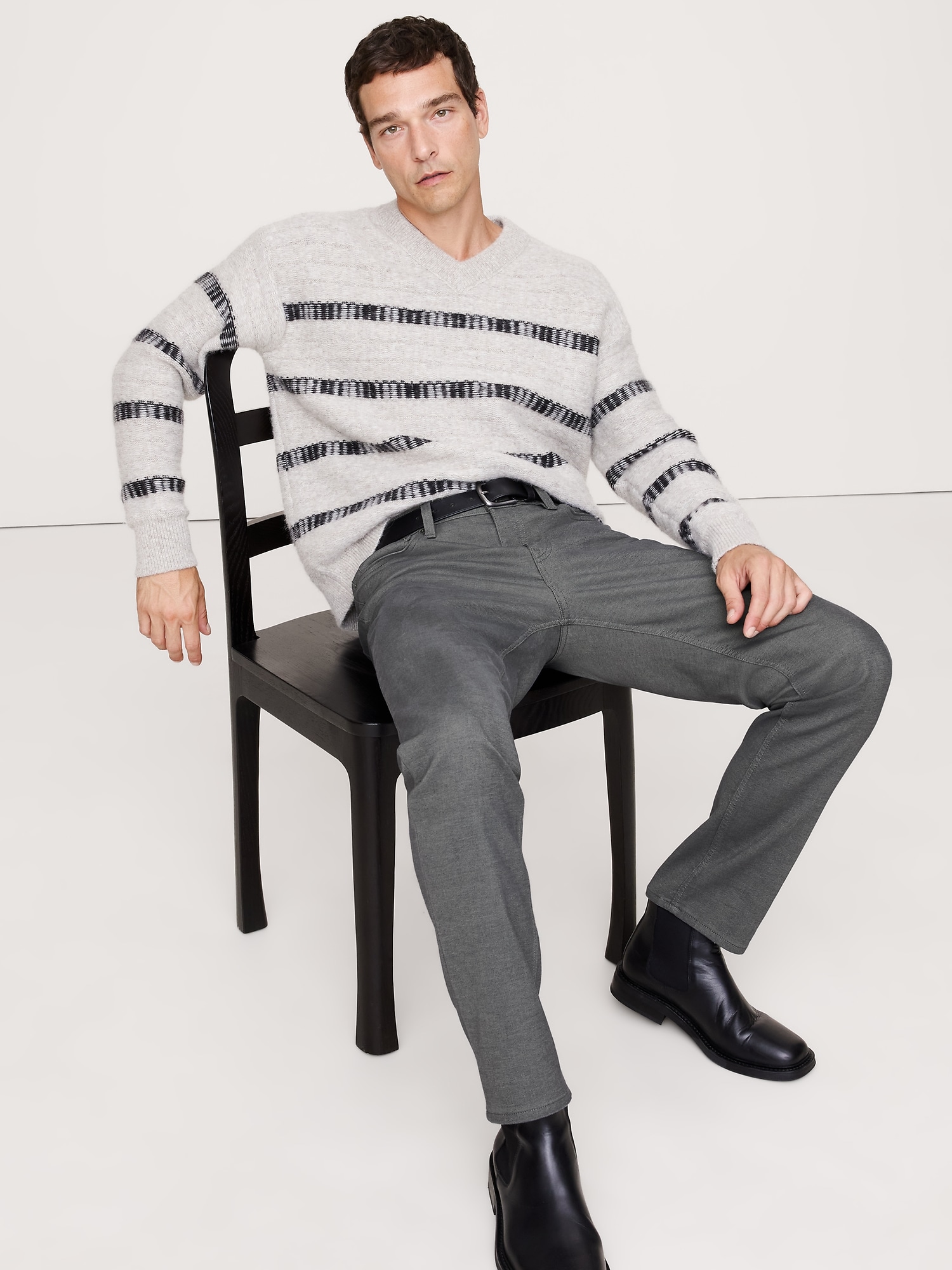 Slim Heather Traveler Pant