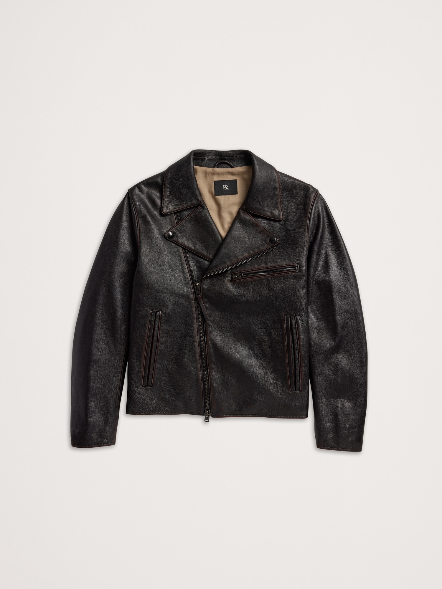 Leather Moto Jacket