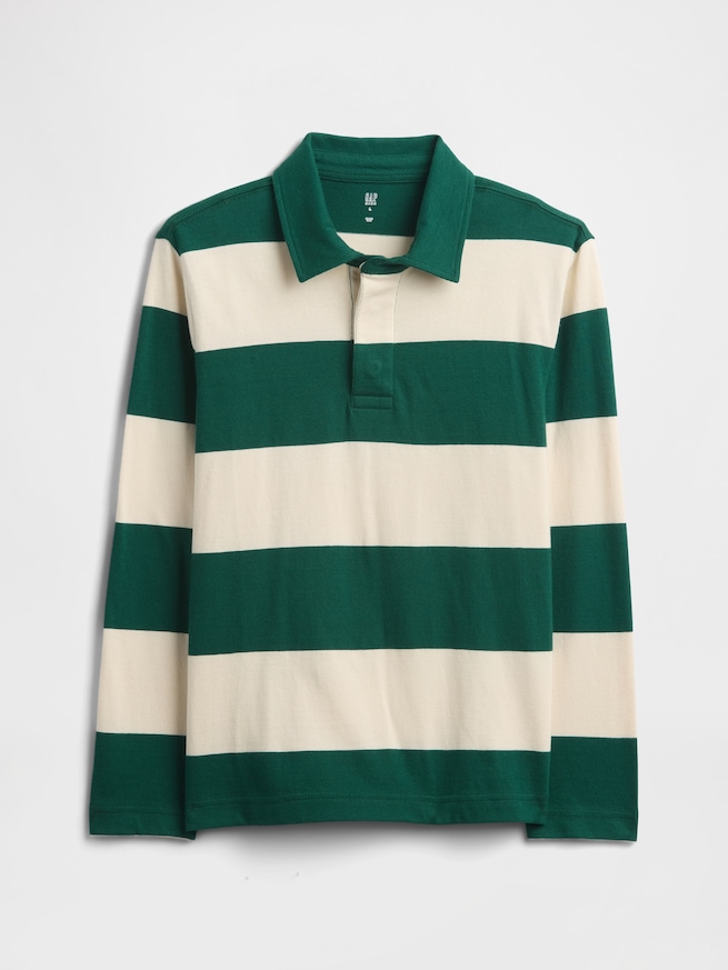 ラグビー ポロシャツ (キッズ)-0