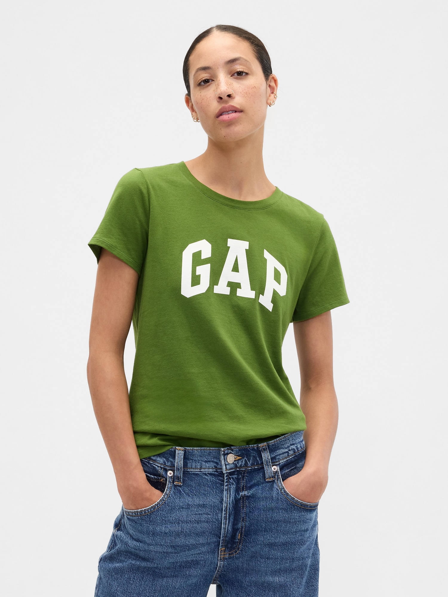 GAPロゴTシャツ-0