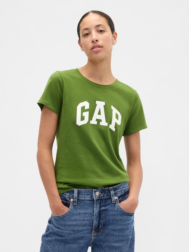 GAPロゴTシャツ-0