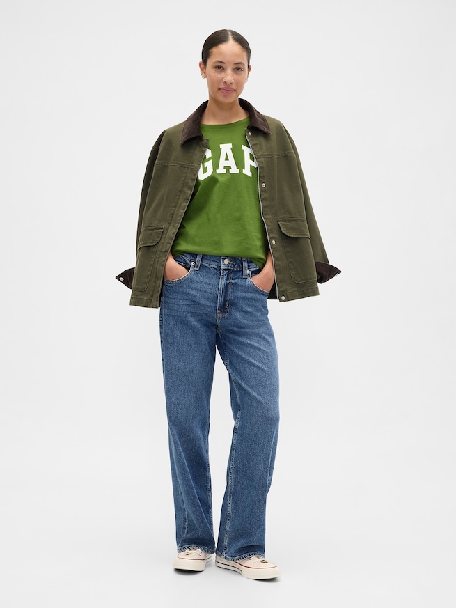 GAPロゴTシャツ-2