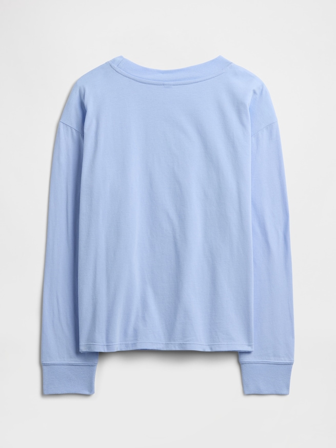 GapKids | ピーナッツ オーバーサイズ GAPロゴ Tシャツ-1