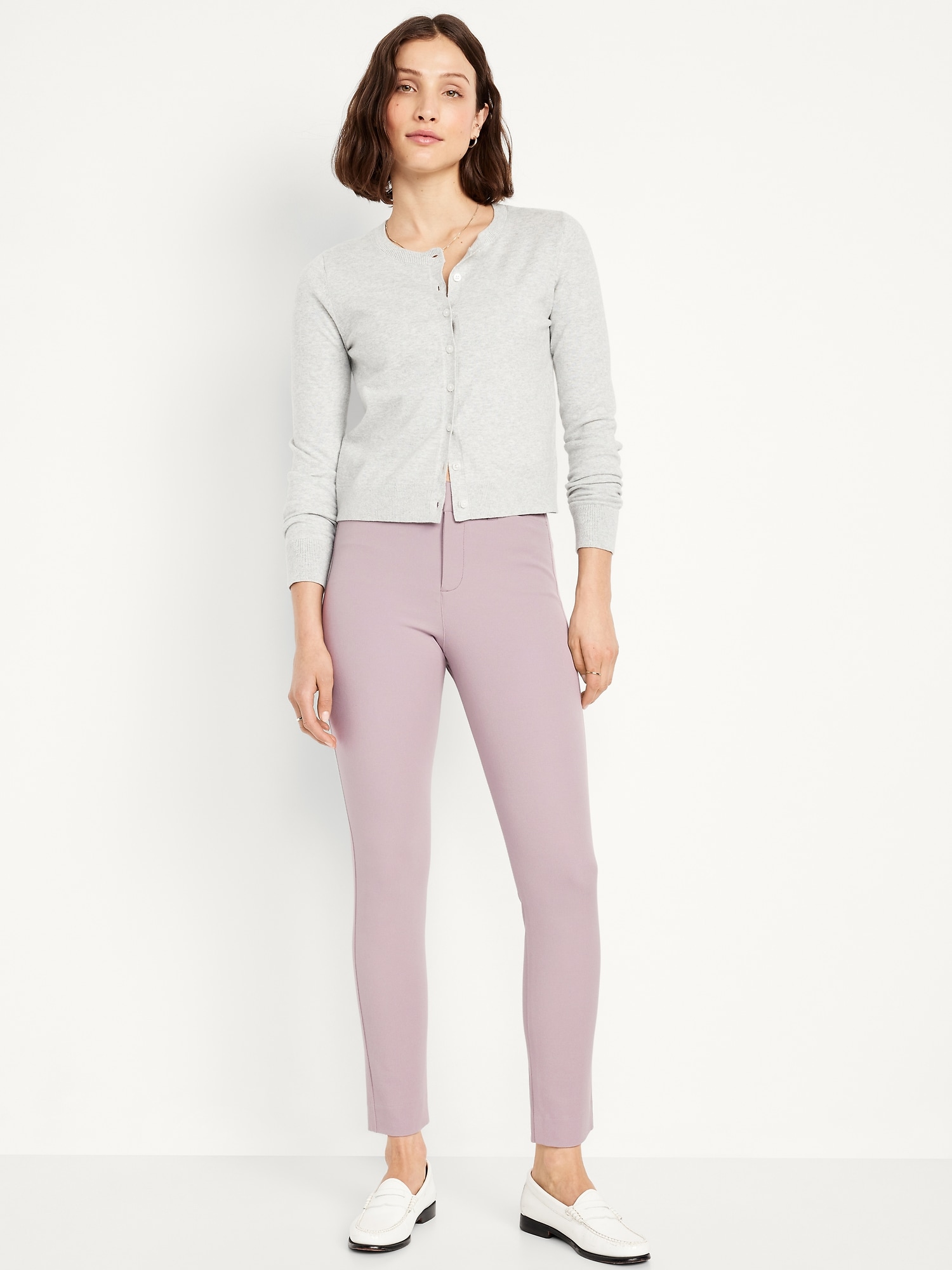 High-Waisted Pixie Skinny Ankle Pants