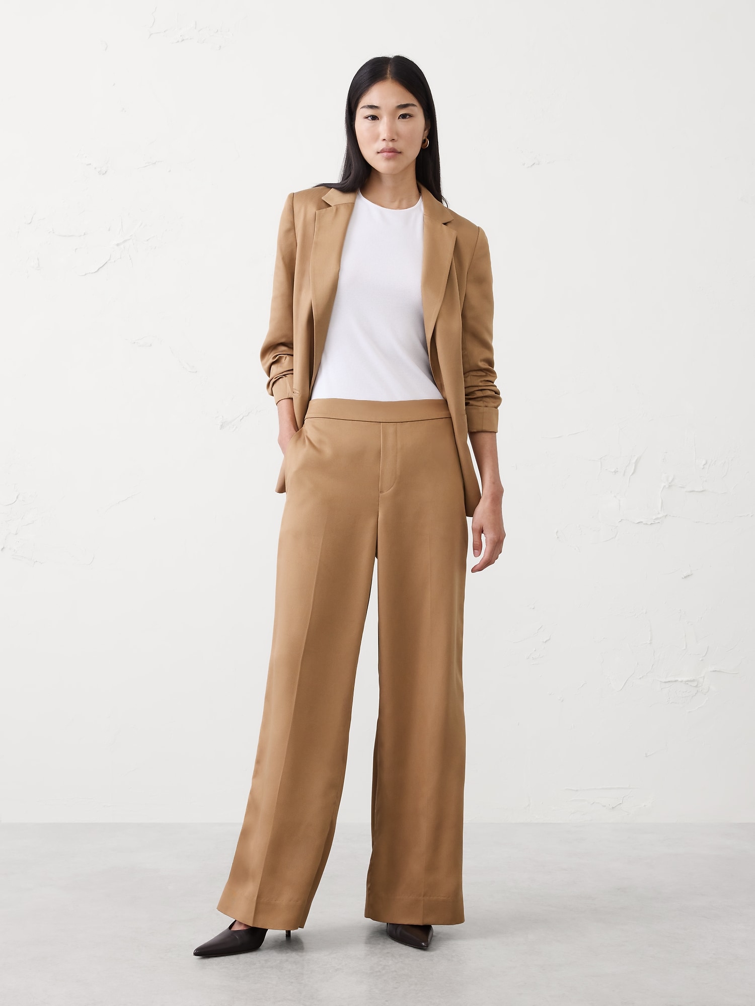 Hayden Wide-Leg High-Rise TENCEL™ Pant