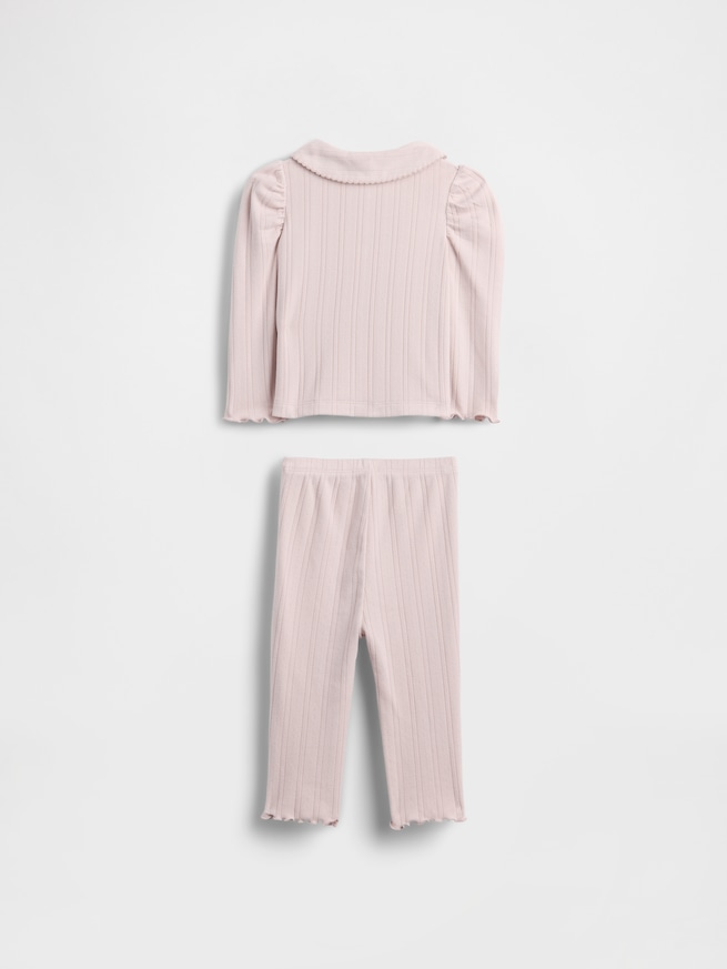 ポインテール リブ コーデセット (ベビー)-1