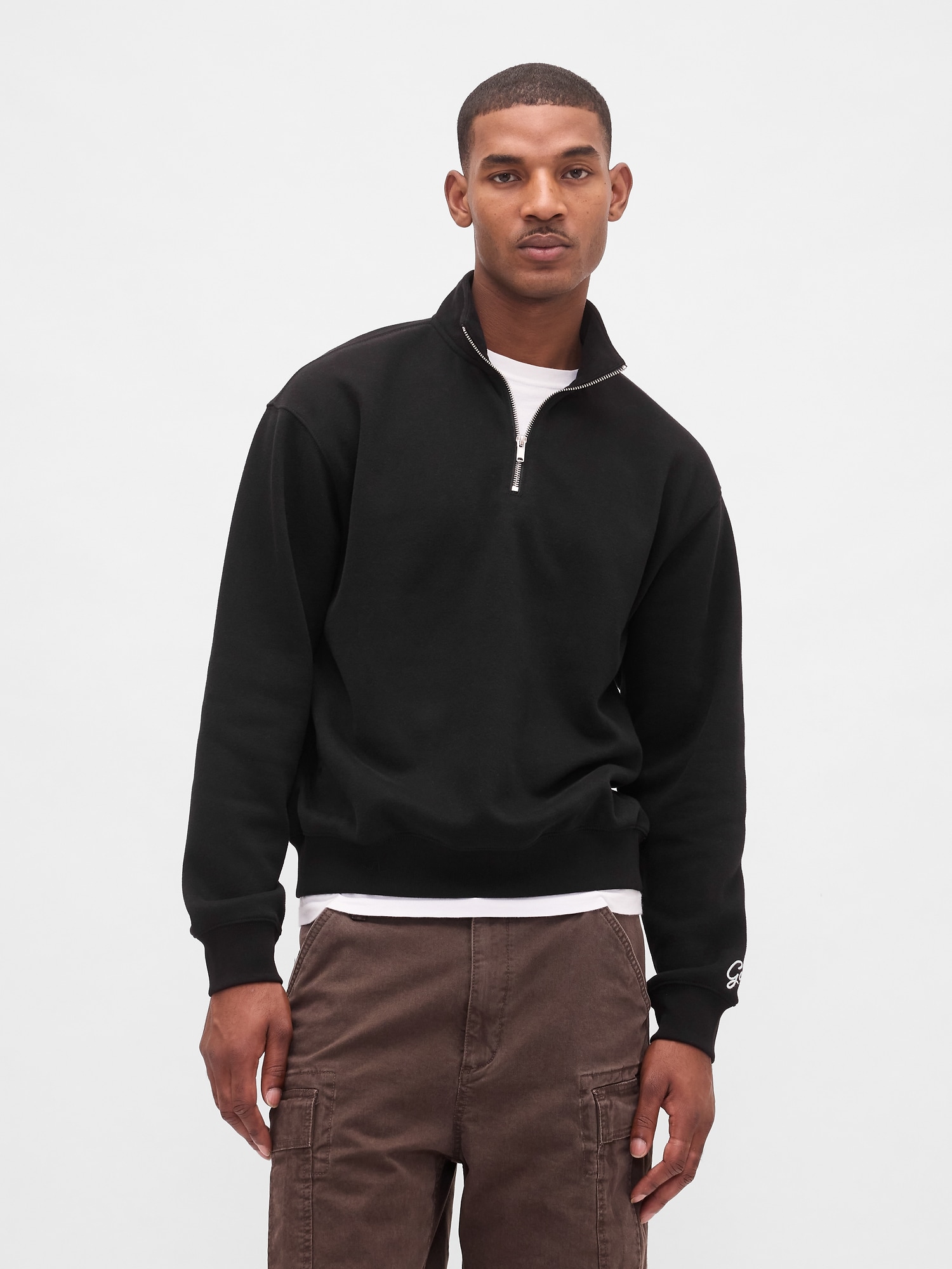 Gap ヴィンテージソフト オーバーサイズ ハーフジップ プルオーバー Gap ヴィンテージソフト オーバーサイズ ハーフジップ プルオーバー