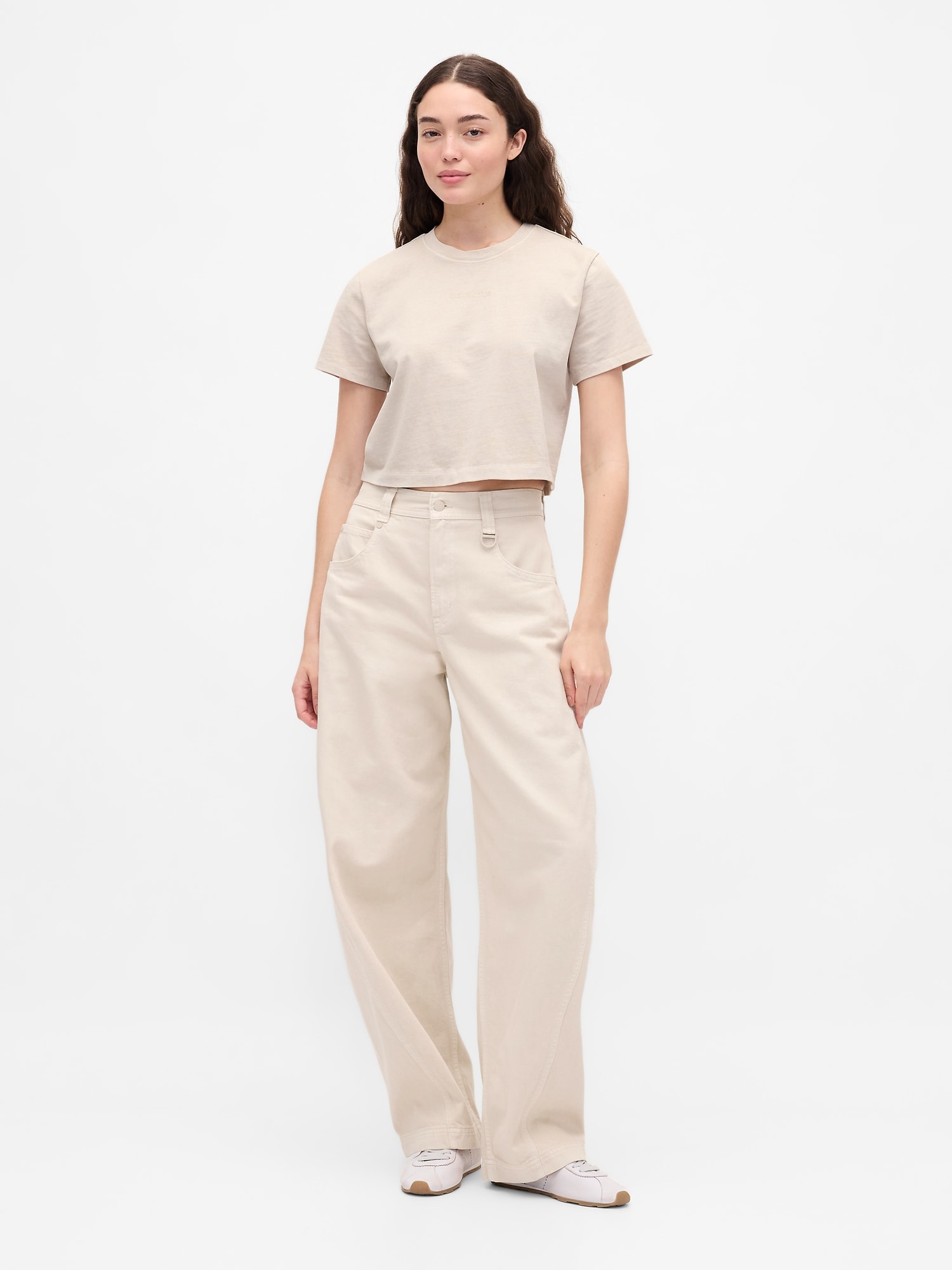 Gap × BÉIS High Rise Barrel Jeans