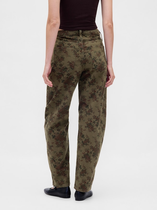 ハイライズ バレルデニム-3