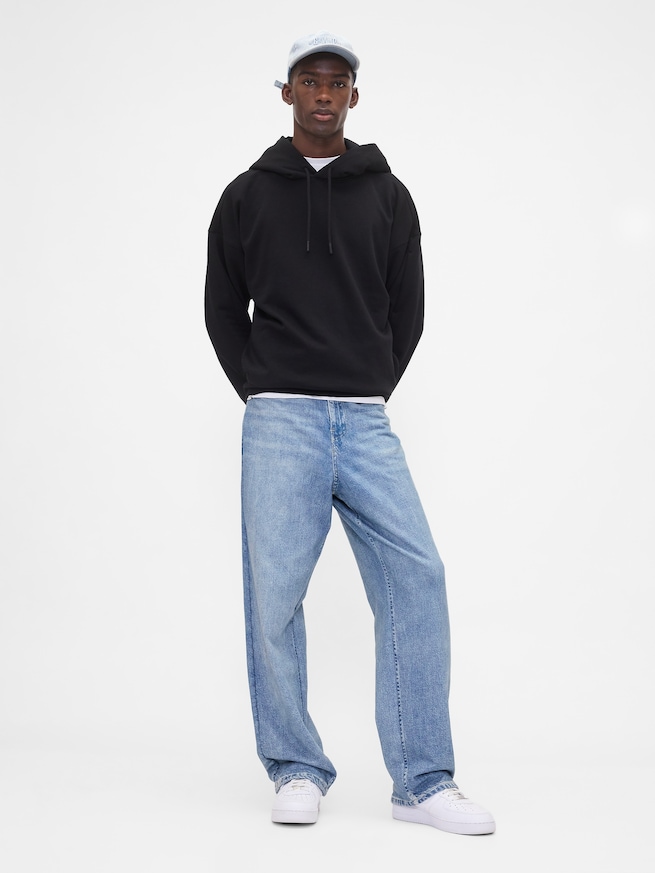 Gap × BÉIS ニット バギーデニム-2