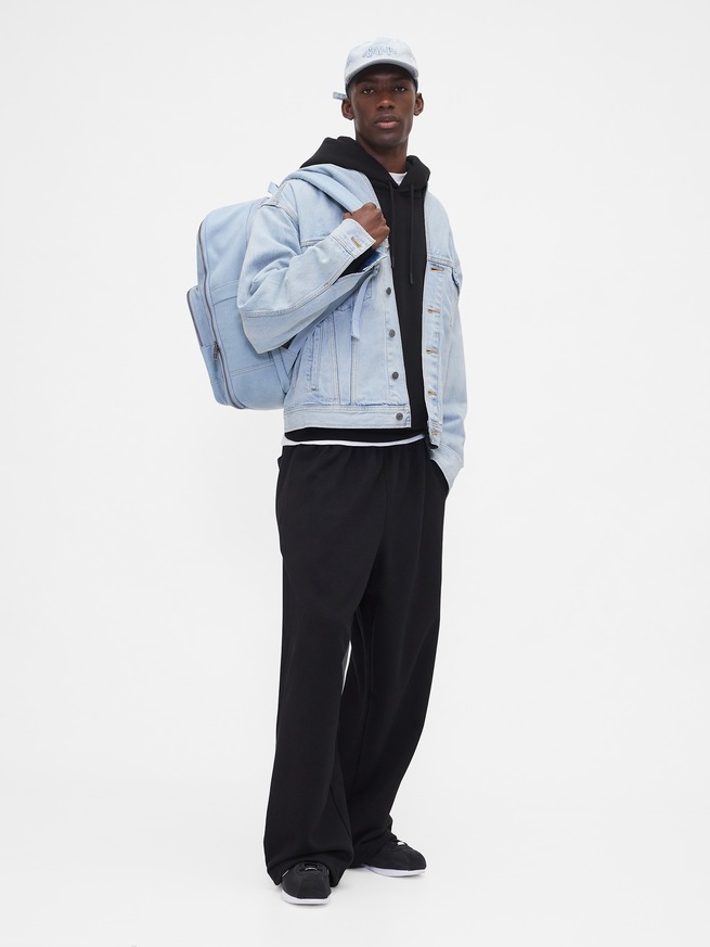 Gap &times; B&Eacute;IS オーバーサイズ デニムジャケット-5