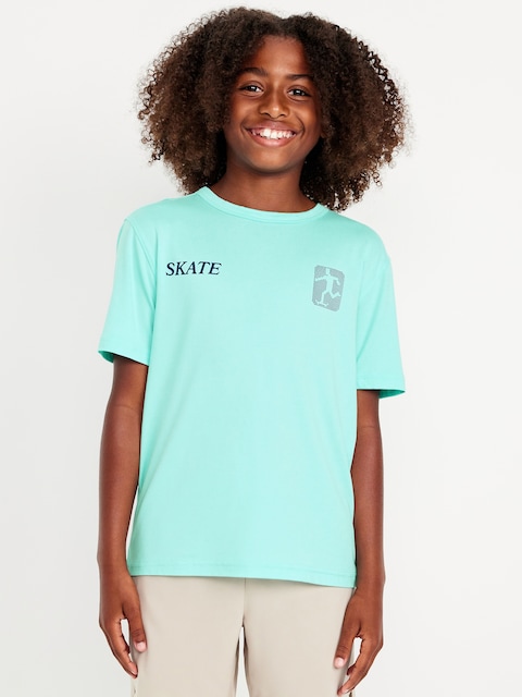 CloudMotion Performance Graphic T-Shirt for Boys