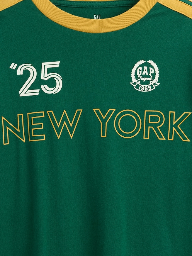 サッカー ジャージー GAPロゴ Tシャツ (キッズ)-1