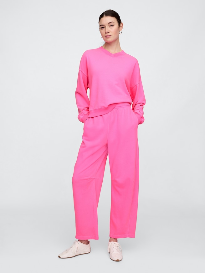 プルオン バレル スウェットパンツ-0