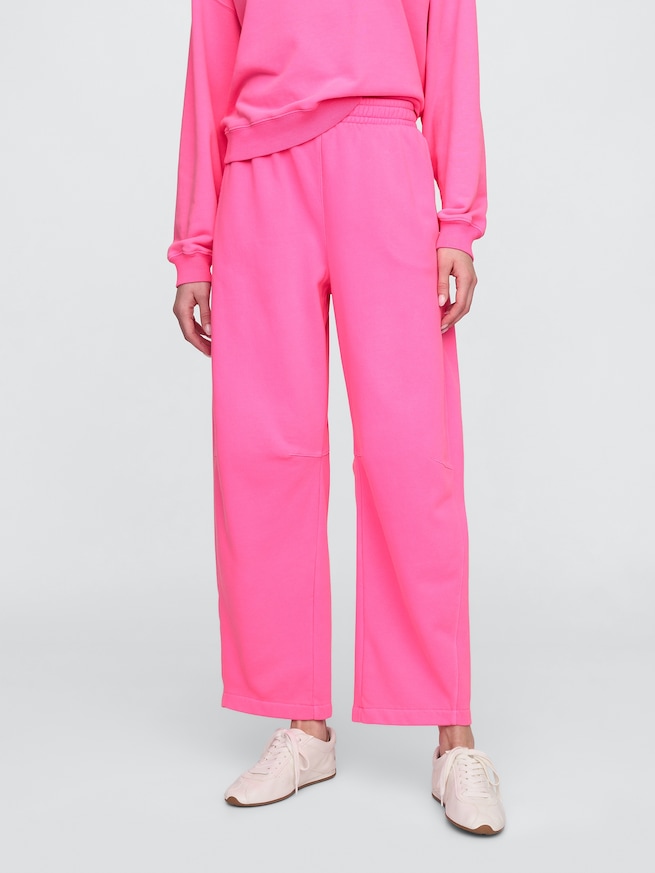 プルオン バレル スウェットパンツ-2